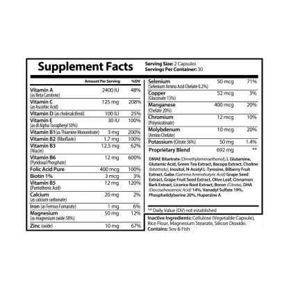 Brain Support Complex Supplement | Neuro Rise (60 Capsules) - Image 7
